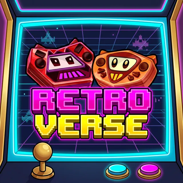 RetroVerse slot artwork